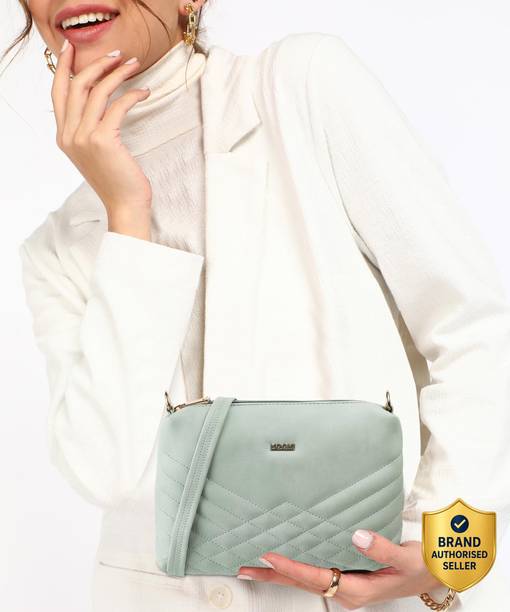 Green Women Sling Bag 66-7549-Lightgreen