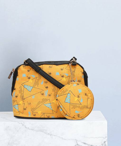 Yellow Women Sling Bag - Medium MOSA