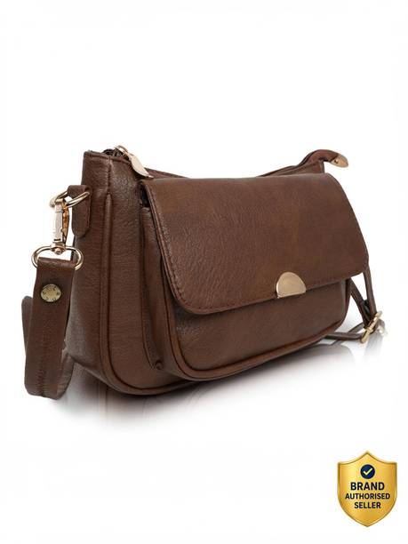 Brown Women Sling Bag Casual Trendy Hobo Shoulder Crossbody Travel Side for Women