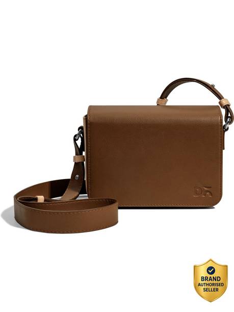 Brown Women Shoulder Bag Walnut Brown