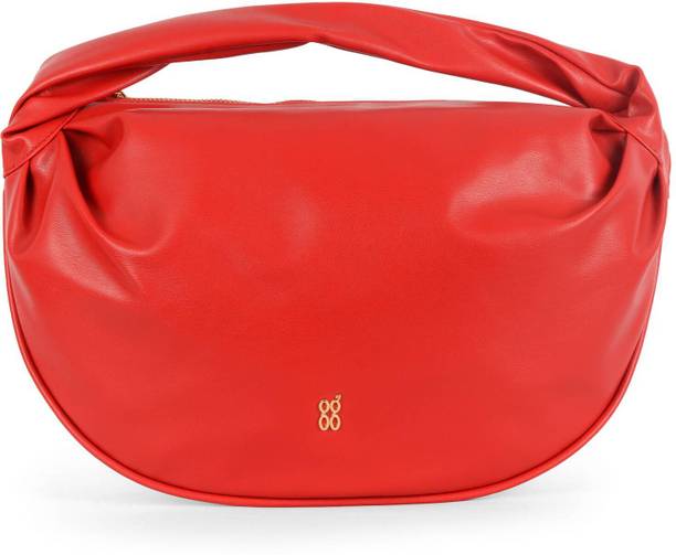 Red Women Shoulder Bag Solid Red Hobo Shoulder Bag-Stylish and Attractive
