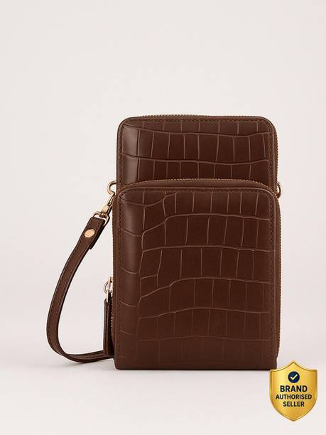 Brown Women Sling Bag Sling Bag