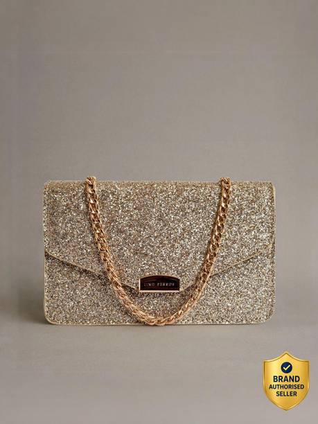Gold Women Sling Bag - Medium LWSL00474GOLDEN
