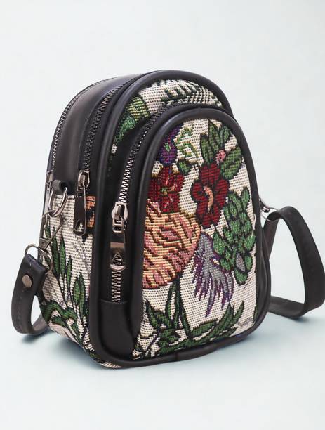 Green Women Sling Bag Women Jute Sling Bag