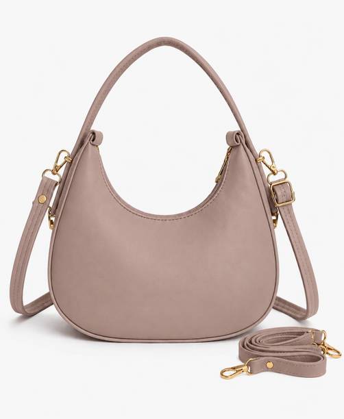 Tan Women Sling Bag Classic Crossbody