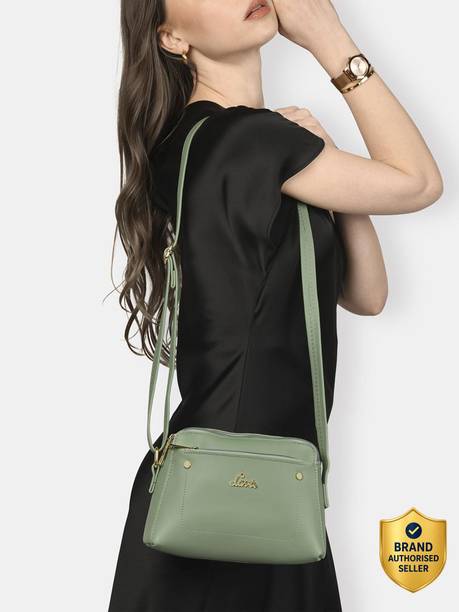 Green Women Sling Bag Stud Stacy 3C