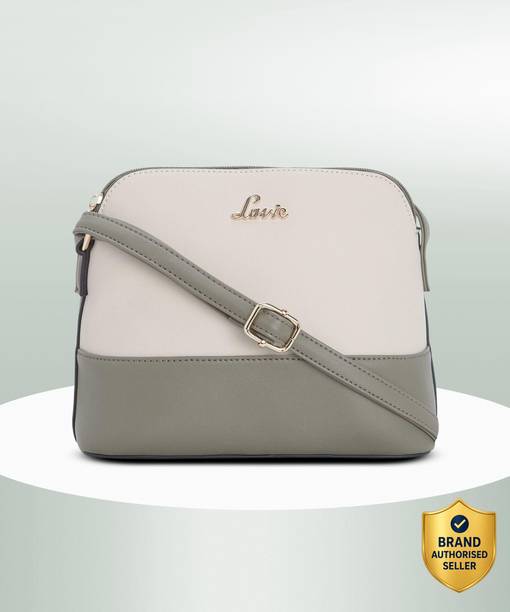 Beige, Green Women Sling Bag - Mini RIGEL CSB CLR BK DME