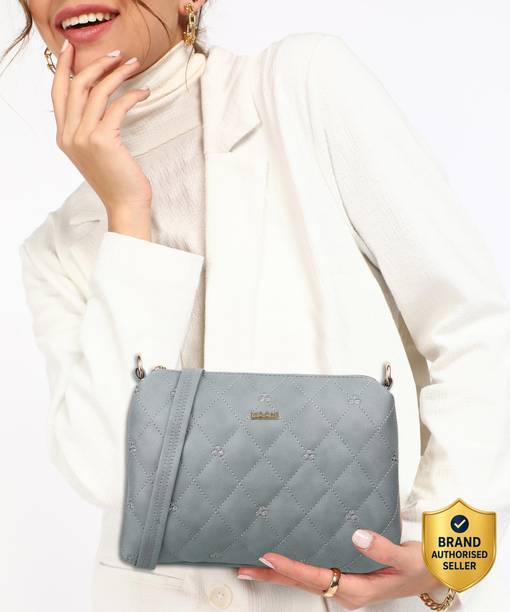 MOCHI Grey Women Sling Bag - Medium 66-7354-Grey