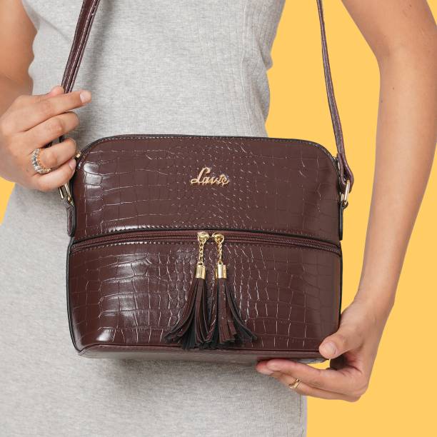 Brown Women Sling Bag - Mini Price in India