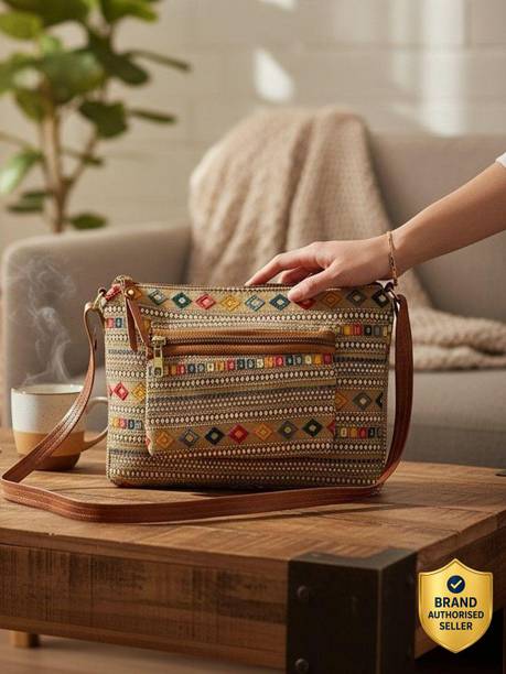 Tan Women Sling Bag Crossbody Bags for Women | Women's SlingBags | Stylish | Casual Use