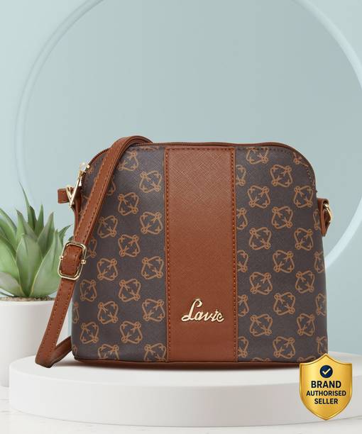 Tan Women Sling Bag Mini Mamo