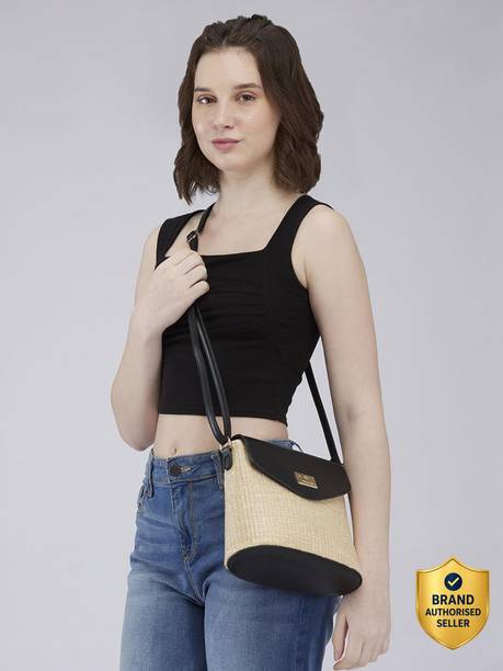 Black Women Sling Bag Georgia Crossbody Small Black Bag for Women