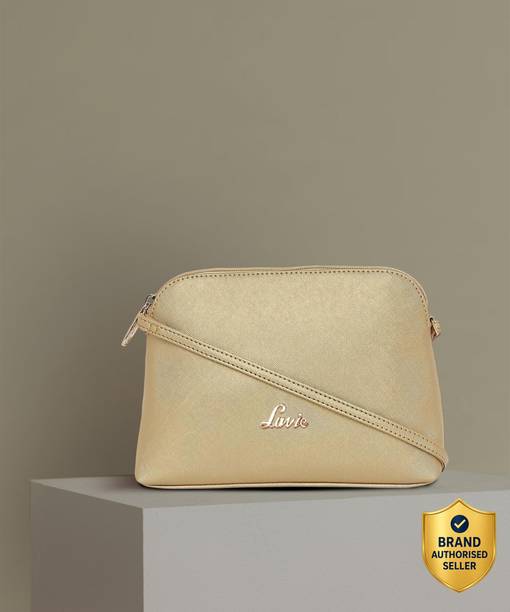 Beige Women Sling Bag - Mini ARCHER CSB TXT DM