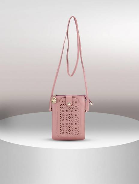 Pink Women Sling Bag - Medium New Mobile pouch Sling