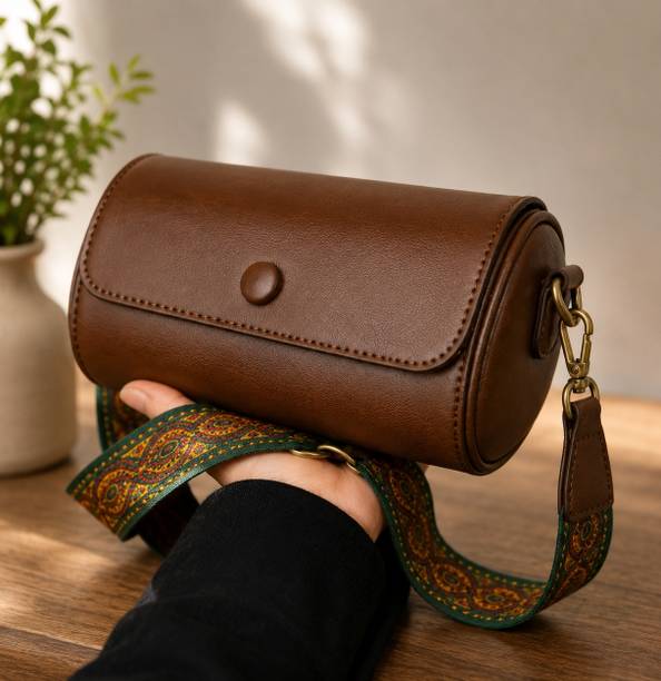 Brown Women Sling Bag Women Sling Bag Brown Color For College And Office