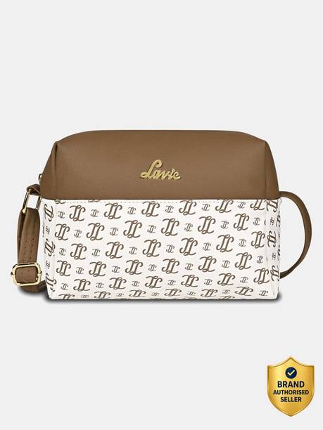 White Women Sling Bag Senna