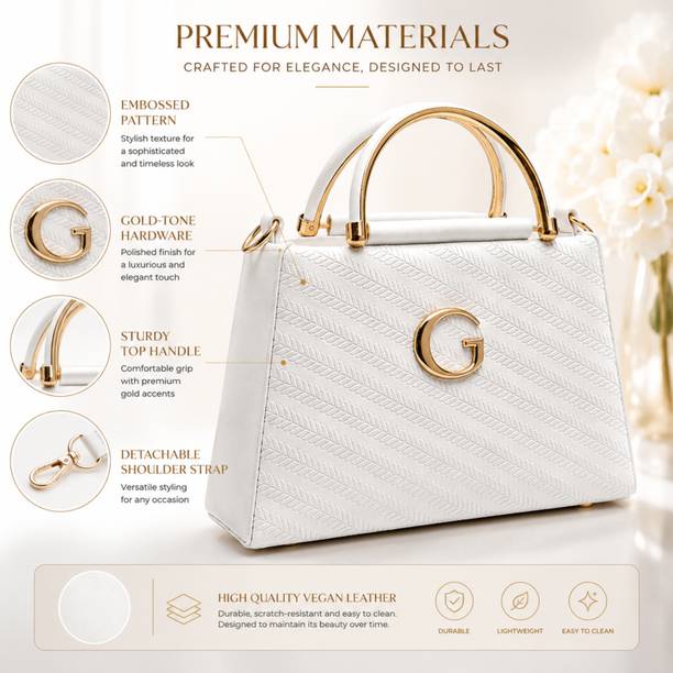 White Women Sling Bag Trendy Designer For Women