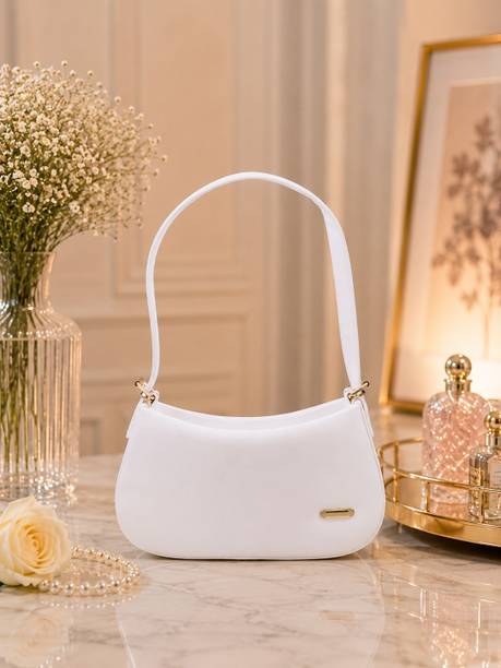 White Women Sling Bag white adorable handbag
