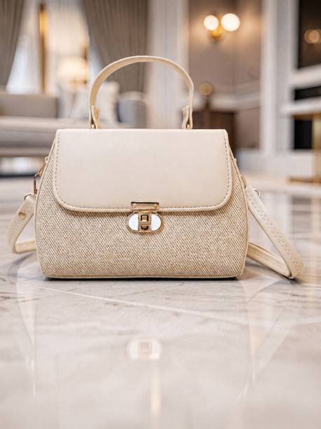 Beige Women Sling Bag women handbag- extra suspecious