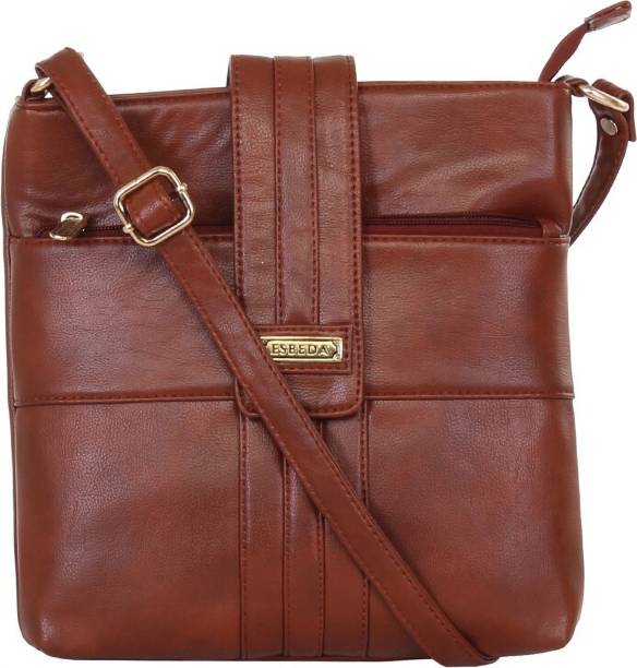 Brown Women Sling Bag - Mini Price in India