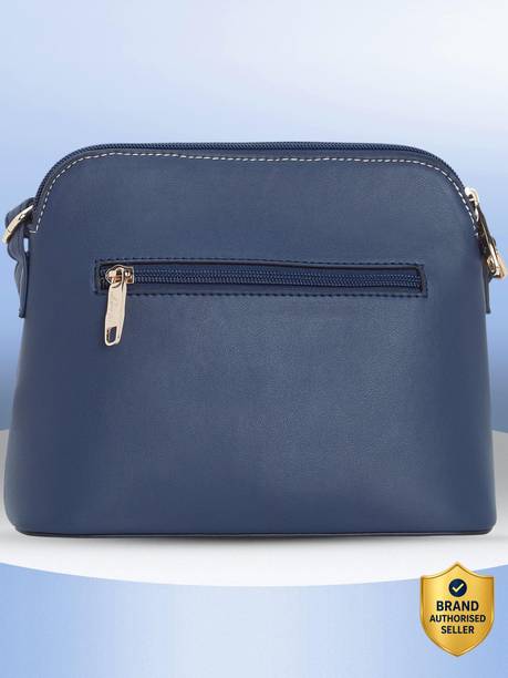 Blue, Beige Women Sling Bag - Mini RIGEL CSB CLR BK DME