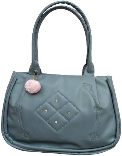 Raavi creations Grey Hand-held Bag ladies hand bag gray071