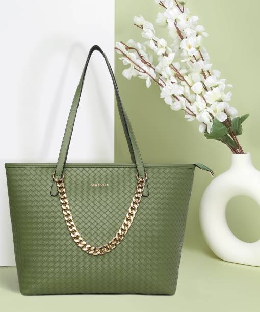 Green Women Shoulder Bag - Extra Large Price in India