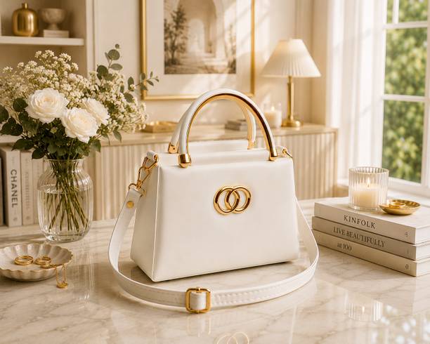 White Women Sling Bag Designer hand bag and sling bag