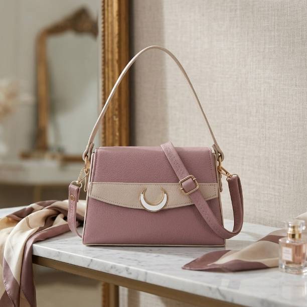 Pink Girls Shoulder Bag SLING HANDBAG
