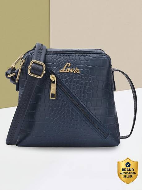 Blue Women Sling Bag Croc Tracy 2C