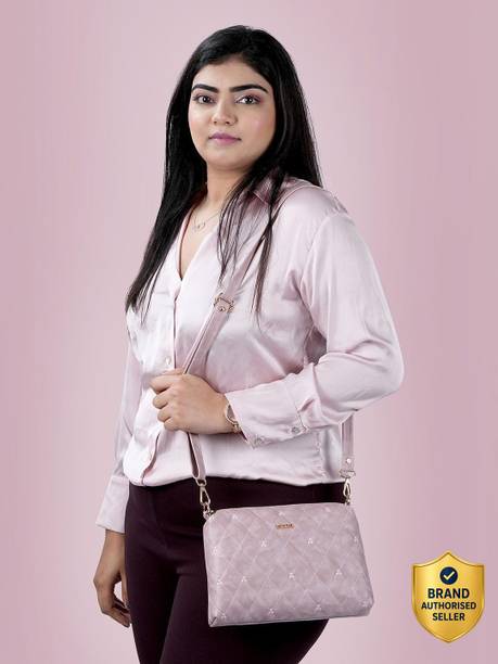 Pink Women Sling Bag - Medium 66-7354-Pink
