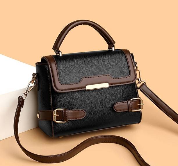 Black, Brown Women Satchel Trendy Stylish Premium Satchel