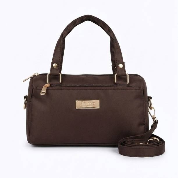 Brown Women Hand-held Bag Classic Brown Handbag
