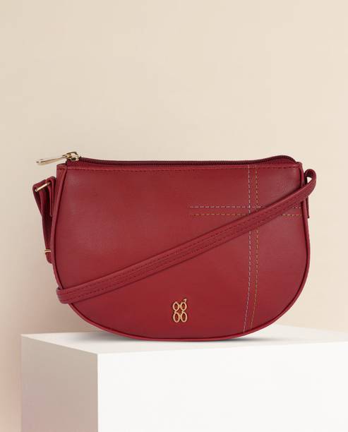 Red Women Sling Bag - Medium