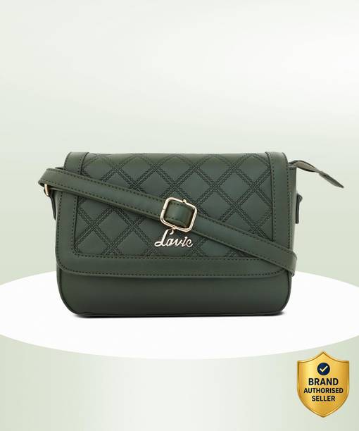Green Women Sling Bag - Mini SDFB826092N3