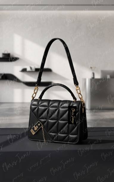 Black Women Sling Bag Graceful Fashionable Cream Women Slingbags Trendy Attractive