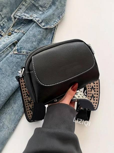Black Women Sling Bag Cream Sling Handbag for women | Tote bag