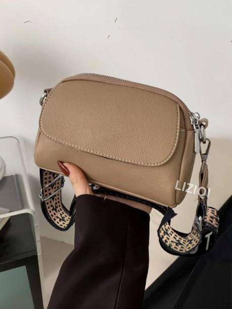 Brown Women Sling Bag Cream Hand for women |