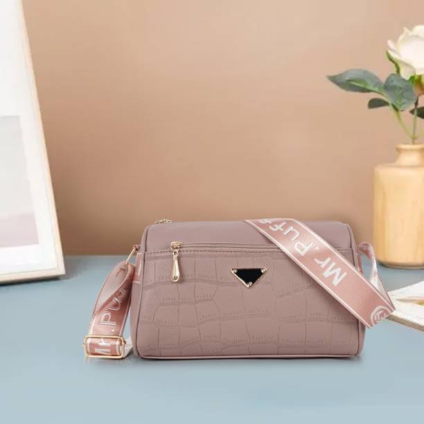 Pink Women Sling Bag LQ126