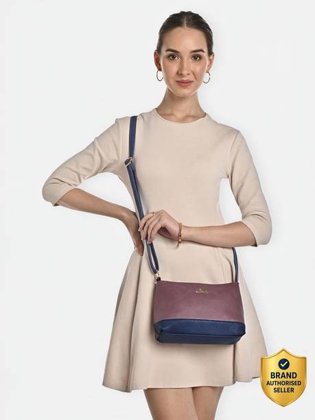 Pink Women Sling Bag Taya HZ Top Zip Sling Bag