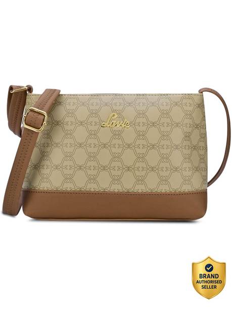 Beige Women Sling Bag Mono Emberlyn Slingbag