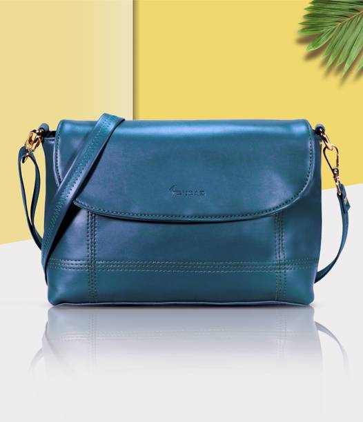 Blue Women Sling Bag Women's Girls Flap Cross Body Sling Bag