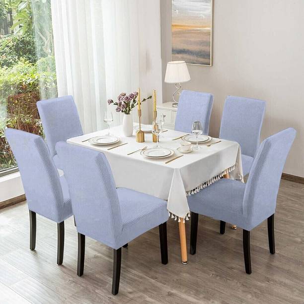 HOTKEI Polycotton Plain 1 Seater Chair Cover