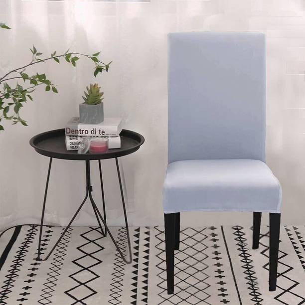 HOTKEI Polycotton Plain 1 Seater Chair Cover
