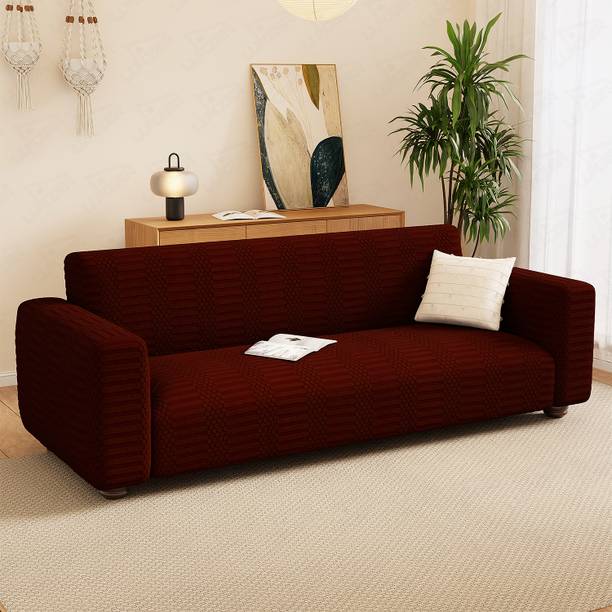lukzer Jacquard Abstract 1 Seater Sofa Cover