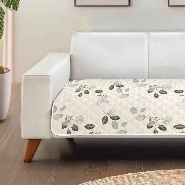 Urban Space Polyester 3 Seater Sofa Geometric Cover