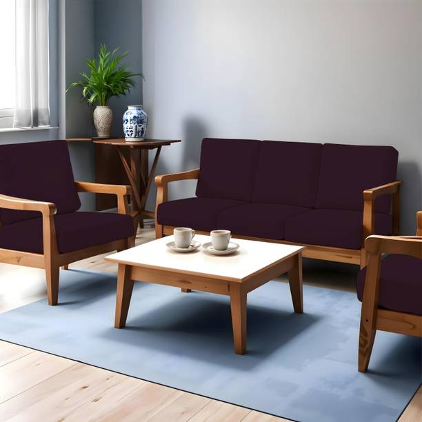 हॉटकी पॉलीकॉटन प्लेन सोफा कवर