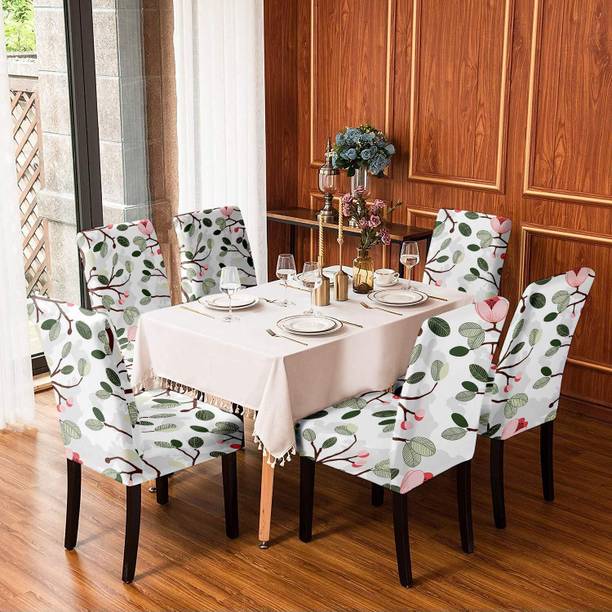 Rabhnoor Polycotton Floral 1 Seater Chair Cover