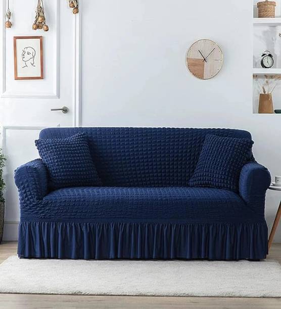 Flipkart SmartBuy Polycotton 3 Seater Sofa Plain Cover