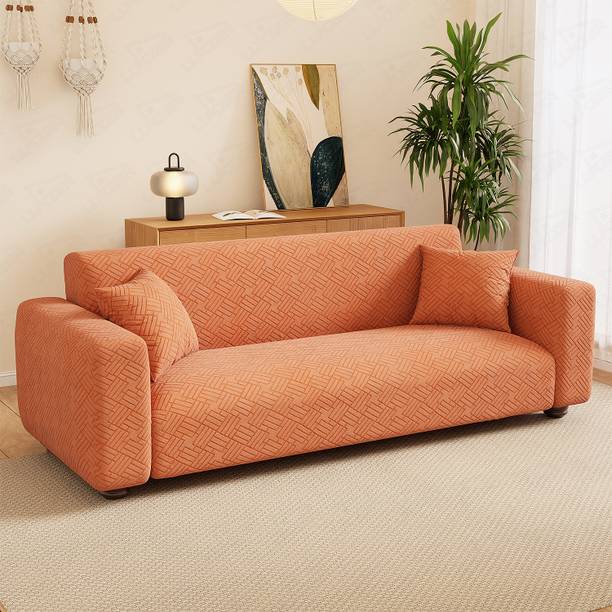 lukzer Jacquard Abstract 2 Seater Sofa Cover